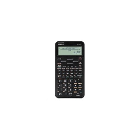 SHARP kalkulačka - ELW531TLBBK - Blister - černá