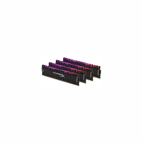 DIMM DDR4 32GB 3000MHz CL15 (Kit of 4) XMP KINGSTON HyperX Predator RGB