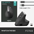 Logitech® MX Vertical Advanced Ergonomic Mouse - GRAPHITE - EMEA