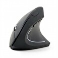 Gembird Ergonomic wireless optical mouse MUSW-ERGO-01, 3200 DPI, USB, black