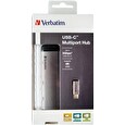 Verbatim 49140 USB-C Multiport HUB, 2x USB 3.0, 1x USB-C, HDMI, šedá
