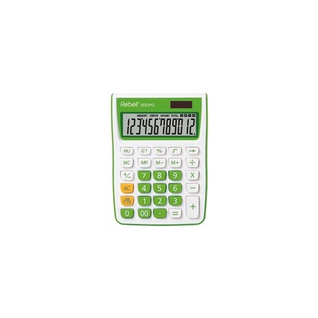 REBELL kalkulačka - SDC912 GR - zelená