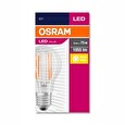 OSRAM LED Filament VALUE ClasA 230V 8W 827 E27 noDIM A++ Sklo čiré 1055lm 2700K 10000h (krabička 1ks)