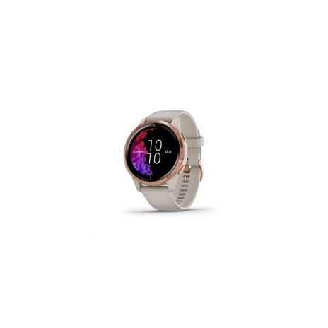 Garmin GPS sportovní hodinky Venu RoseGold/Sand Band
