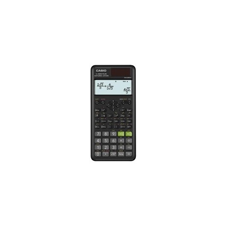 CASIO kalkulačka FX 85 ES Plus 2E, černá, školní, desetimístná