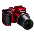 Nikon kompakt Coolpix B500/ 16 MPix/ 40x zoom/ 3" LCD/ FULL HD/ Červený