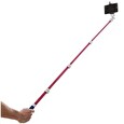 Madman Selfie tyč MASTER BT 120 cm modro-růžová (monopod)