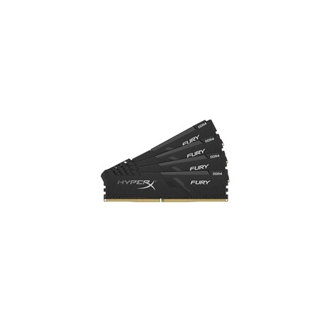 DIMM DDR4 64GB 3600MHz CL17 (Kit of 4) KINGSTON HyperX FURY Black