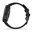 Garmin GPS sportovní hodinky fenix6 PRO Sapphire, Gray/Black Band (MAP/Music)
