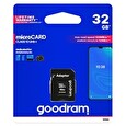 GOODRAM memory card Micro SDHC 32GB Class 10 UHS-I + Adapter