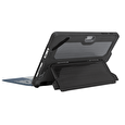 Targus - Pouzdro s klopou pro tablet - tvrzený polykarbonát, termoplastický polyuretan (TPU) - šedá - pro Microsoft Surface Go, Go 2