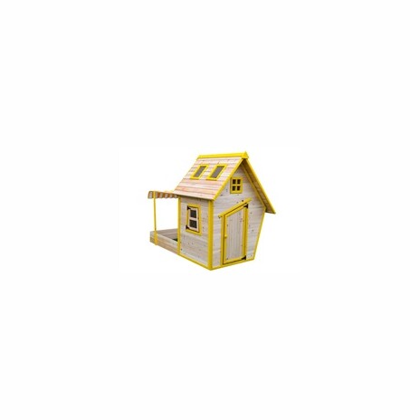 Marimex Dětský dřevěný domeček s pískovištěm Flinky