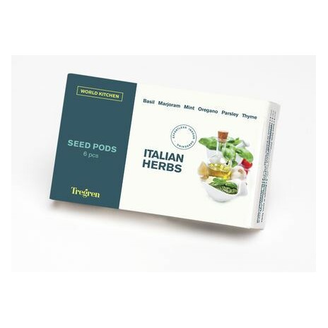 TREGREN Italské bylinky (kapsle se semeny, 6 ks)