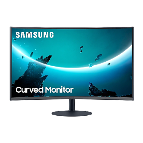 Samsung MT LCD 27" C27T550FDU - prohnutý, VA panel, 1920x1080, HDMI, DP, 4ms,repro