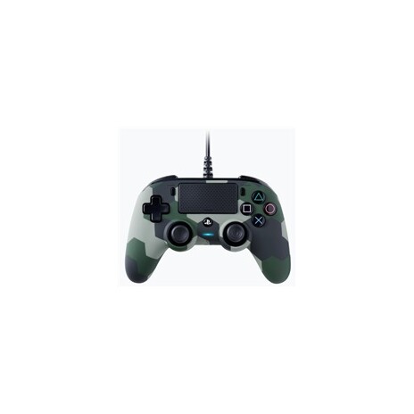 Nacon Wired Compact Controller - ovladač pro PlayStation 4 - camo