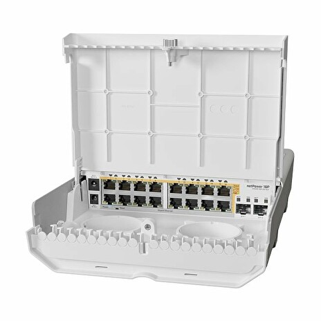 MikroTik Cloud Router Switch CRS318-16P-2S+OUT - netPower 16P