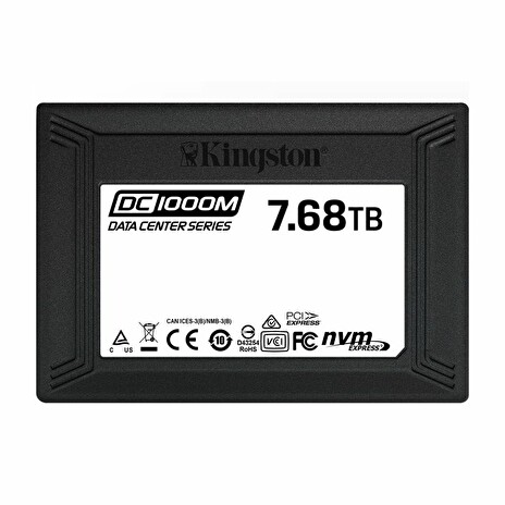 7680GB SSD DC1000M Kingston U.2 2280 NVMe