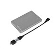 Verbatim HDD 2.5" 1TB Store 'n' Go ALU Slim Portable Hard Drive USB 3.2, Space gray