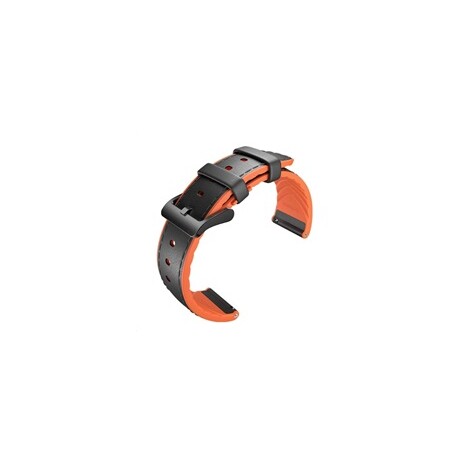 Ticwatch hybridní řemínek (černá-oranžová)
