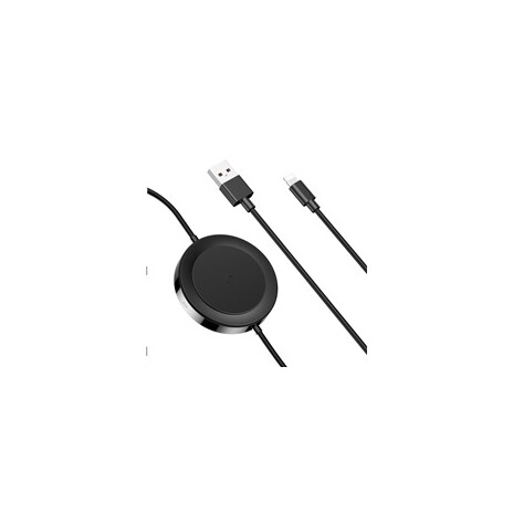 Baseus Lightning kabel s bezdrátovou nabíječkou černý