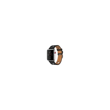 COTEetCI kožený řemínek pro Apple Watch 38 / 40mm černá