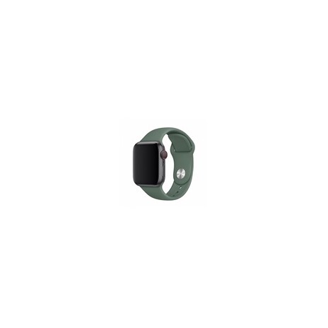 COTEetCI silikonový sportovní náramek pro Apple watch 42 / 44 mm jehličnatá zelená