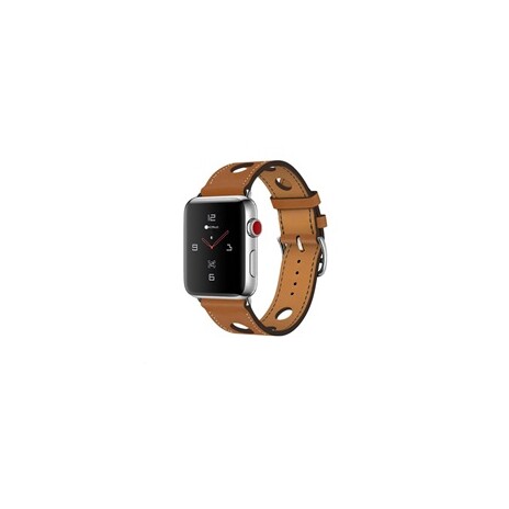 COTEetCI kožený řemínek pro Apple Watch 38 / 40mm hnědá