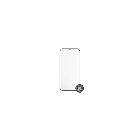 Screenshield ochrana displeje Tempered Glass pro APPLE iPhone 12, (full cover), černá