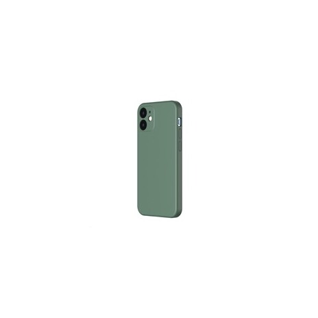 Baseus Liquid Silica Gel Protective Case for Apple iPhone 12 Max 6.1'' Dark Green