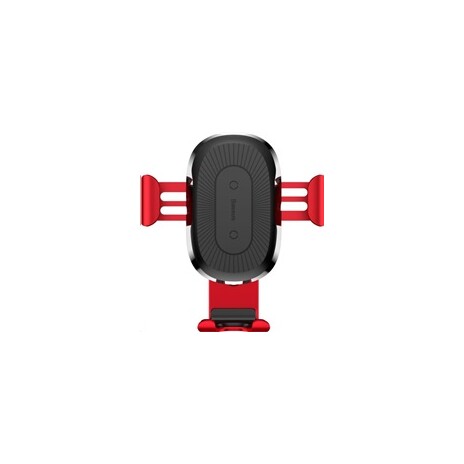 Držák na mobil Baseus Wireless Charger Gravity Phone holder - červený