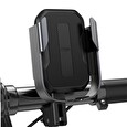 Baseus univerzální držák na mobilní telefon na kolo / motocykl Armor černá