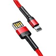 Baseus Cafule Cable(special edition)USB For iP 1.5A 2m Red