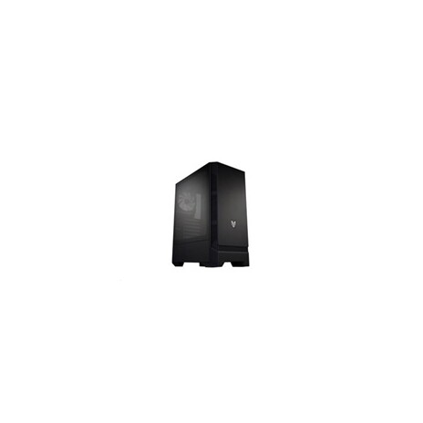 Fortron skříň Midi Tower CMT260 Black, průhledná bočnice