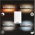 Philips Adore Nástěnné svítidlo, Hue White ambiance, 24V, 1x40W integr.LED, Chrom