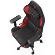SPC Gear SR600 RD herní židle imitace kůže černočervená