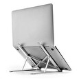 LAUT Work Station – přenosný stojan na notebook / tablet, stříbrný
