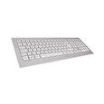 Cherry set klávesnice + myš DW 8000, bezdrátová, EU, stříbrno-bílá