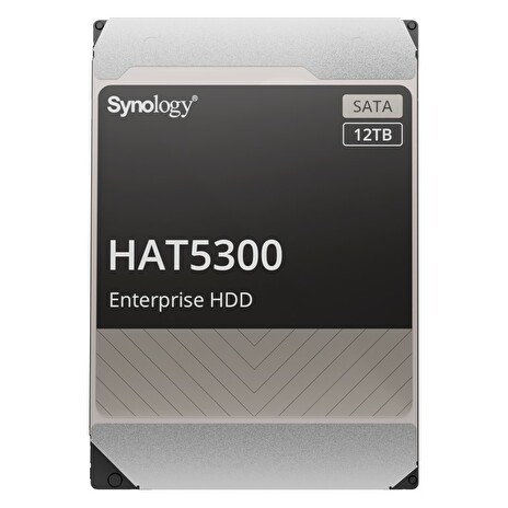 Synology HDD SATA 3.5” 12TB HAT5300-12T, 7200ot./min., cache 256MB, 5 let záruka
