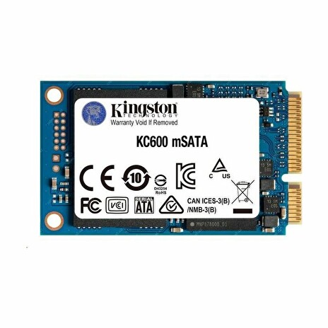 1024GB SSD KC600 Kingston mSATA