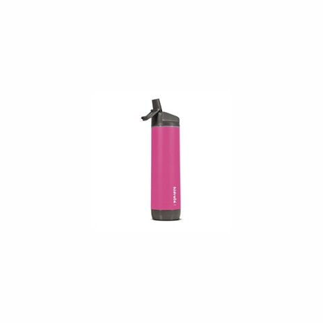 HidrateSpark Steel – chytrá lahev s brčkem, 620 ml, růžová
