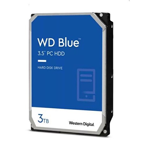 WDC WD30EZAZ hdd 3TB SATA3-6Gbps 5400rpm 256B WD Blue 180MB/s SMR