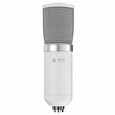 SPC Gear mikrofon SM950 Onyx White Streaming microphone / USB / polohovatelné rameno / pop filtr / bílý