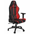 SPC Gear SR400F RD herní židle textilní černočervená