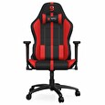 SPC Gear SR400F RD herní židle textilní černočervená