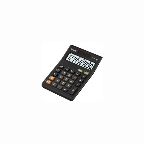 CASIO kalkulačka MS 10 B, černá, stolní, desetimístná