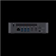 ASUS PC CHROMEBOX4-GC004UN Cel 5205U 4GB DDR4 + 1x volny slot 32G SSD LAN WiFi AX201 BT5.0 2xHDMI DP Chrome OS