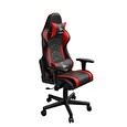 Gembird Gaming chair / herní křeslo SCORPION 03, černá/červená, kůže