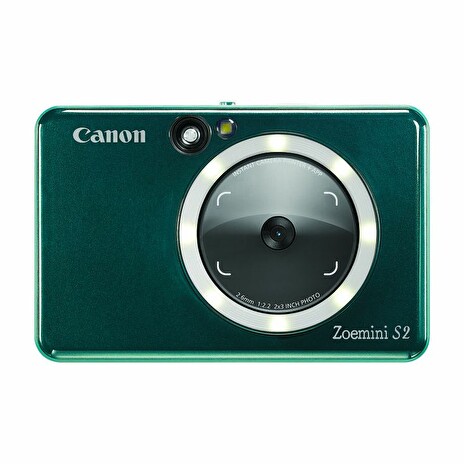 Canon Zoemini mini fototiskárna S2, zelená