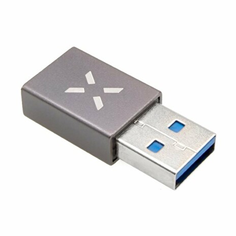 Redukce FIXED Link USB-C na USB-A, šedá