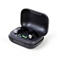 Gembird sluchátka FitEar-X300B, Bluetooth, TWS, černá